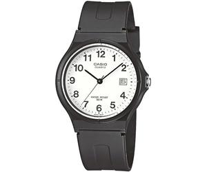 Casio Classic MW-59-7BVDF, Reloj Analógico de Cuarzo con Calendario y Correa de Resina para Hombre, Negro