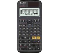 Casio ClassWiz FX-87DE X - Calculadora científica técnica escolar (593 funciones, función de código QR, pantalla LC), en alemán, negra