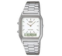 CASIO Colección Edgy Reloj Ana-Digi Plata/Blanco AQ-230A-7DMQYES