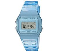 Reloj Casio Timeless Unisex Digital Azul F-91ws-2ef