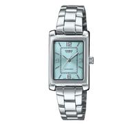 CASIO Collection LTP-1234DD-2A Mujer Tonneau Esfera Azul