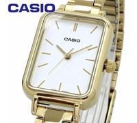 CASIO Collection LTP-V009G-7E Mujer Elegante Gold Esfera Blanca