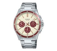 Casio Collection Mod. Calendario Multifuncional - Champán y Burdeos MTP-1374D-5A2VDF