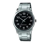 Casio Reloj analógico MTP-V001D-1BU Cuarzo japonés metal plateado