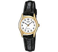 Casio Collection TP-1154PQ-7B, Reloj Redondo para Mujer, Análogo Clásico, Negro
