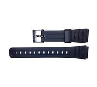 Casio Correa de reloj de resina negra 18mm F-105W, F-91W, Resina, Resina, 0, Resina, 0, Resina, 0, Resina, 0, Resina, 0
