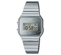 Casio Cronógrafo Digital Con Alarma Vintage Serie A700 - Plateado A700WEV-7AEF