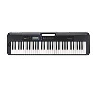 Casio CT-S300AD 61 Teclas sensibles al tacto, rueda de inclinación teclado electrónico portátil en negro con adaptador de CA incluido