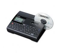 Casio® CW-K85 - Impresora de títulos de disco independiente o compatible con PC, CD DISC PRT, BK