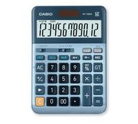Casio DF-120EM - Calculadora de Escritorio, 17,9 × 12,6 × 3,9cm, Color Azul