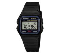 Reloj Casio Hombre Digital F-91W-1YEG Negro Clásico con Alarma, Cronómetro y Luz