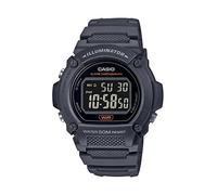 Casio Reloj Digital para Hombres de Cuarzo con Correa en Resina W-219H-8BVCF