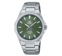 Casio Edifice Delgado analógico (40 mm) Esfera Verde Caqui/Acero Inoxidable EFR-S108D-3AVUEF
