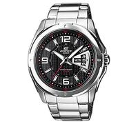 Casio Edifice EF-129D-1AVEF Reloj para hombres Carcasa Maciza