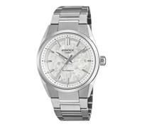 Casio Edifice EFK110D-7A - Esfera electroformada blanca de acero inoxidable automático