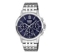 Casio Enticer Men BMS-300D-2AVDF Reloj analógico plateado para hombre (A2541)