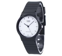 Casio Esfera Blanca Cuarzo Casual Correa de Resina Reloj MQ-24-7E Hombre