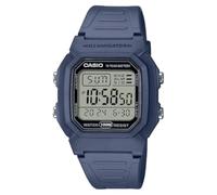 Casio Esfera negra digital juvenil unisex W-800H-2AVDF (D333), negro, Moderno