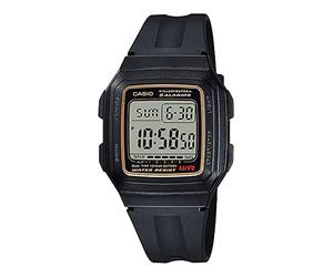 Casio F-201W-9AUDF (D030) D030 (D030) - Reloj para Hombres, Correa de Resina