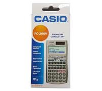 Casio FC 200V FC200V 100V Calculadora Financiera 14 Dígitos Doble Potencia...