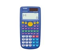 Casio fx-55 Plus Calculadora Científica para Primaria, Pantalla Grande, Funciones por Colores, Dos Fuentes de Energía