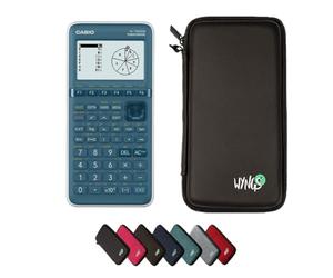 Casio fx-7400GIII con Funda Protectora WYNGS Negro - Calculadora Gráfica - Paquete Básico
