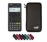 Casio fx-82ES Plus 2nd Edition Incluyendo una Funda Protectora de WYNGS en Negro - Paquete básico
