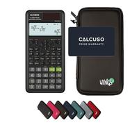 Casio fx-85ES Plus 2nd Edition con Funda Protectora WYNGS Negro - Calculadora Científica - Paquete Básico