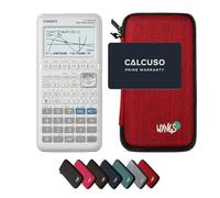 Casio fx-9860GIII con Funda Protectora WYNGS Rojo - Calculadora Gráfica - Paquete Básico