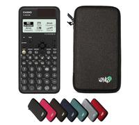 Casio fx-991CW ClassWiz con Funda Protectora WYNGS Gris Oscuro - Calculadora Científica - Paquete Básico