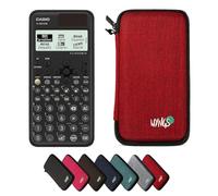 Casio fx-991CW ClassWiz con Funda Protectora WYNGS Rojo - Calculadora Científica - Paquete Básico