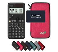 Casio fx-991CW ClassWiz con Funda Protectora WYNGS Rosa - Calculadora Científica - Paquete Básico