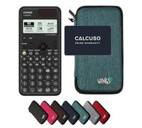 Casio fx-991CW ClassWiz con Funda Protectora WYNGS Turquesa - Calculadora Científica - Paquete Básico