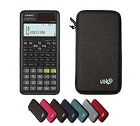 Casio fx-991ES Plus 2nd Edition con Funda Protectora WYNGS Gris Oscuro - Calculadora Científica - Paquete Básico