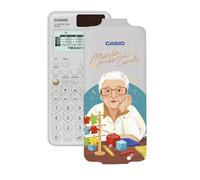 Casio FX-991SP CW, Calculadora Científica con María Antonia Canals ilustrada por Srta M, Recomendada para el Currículo Español y Portugués, 5 Idiomas, más de 560 Funciones, Solar, Color Blanco