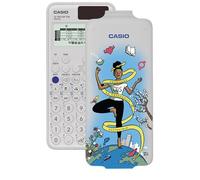 Casio FX-991SP CW, Calculadora Científica con ODS ilustrada por Paco Roca, Recomendada para el Currículum Español y Portugués, 5 Idiomas, más de 560 Funciones, Solar, Color Blanco