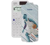 Casio FX-991SP CW - Calculadora Científica ilustrada con jugador de basquet, Recomendada para el Currículum Español y Portugués, 5 Idiomas, más de 560 Funciones, Solar, Color Blanco