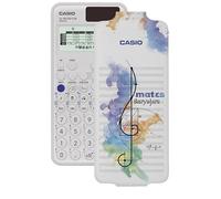Casio FX-991SP CW - Calculadora Científica ilustrada con nota musical, Recomendada para el Currículum Español y Portugués, 5 Idiomas, más de 560 Funciones, Solar, Color Blanco