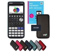 Casio fx-CG50 Incl. Funda Protectora Negro y Libro especializado (92 páginas, DIN A4) - Calculadora gráfica - Smart Set (Alemán)