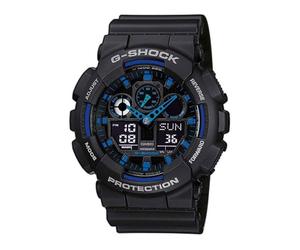 Casio G de shock - Reloj de pulsera para hombre con Analog/Digital de Pantalla y Resin de pulsera - GA de 100