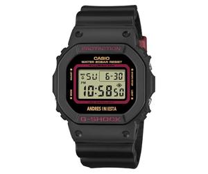 Casio G-Shock Andres Iniesta DW-5600AI-1ER Master The Game resin case and strap