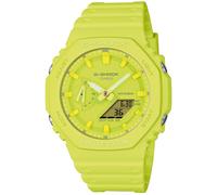 Casio G-Shock Clásica Ana-Digi Reloj De Pulsera Amarillo GA-2100-9A9ER