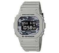 Casio G-Shock DW-5600 G-SHOCK - Reloj de pulsera para hombre, gris/camuflaje, impermeable, Gris/camuflaje, Resistente al agua