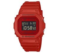 Casio G-Shock DW5600RRB-4 - Reloj digital cuadrado de resina roja