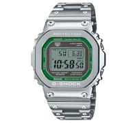 Casio G-Shock Full Metal 5000 Series Reloj digital verde GMW-B5000D-3CR, plateado, Casual