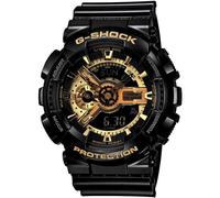 CASIO G-SHOCK GA-110GB-1ADR Reloj Negro x Oro Serie World Time Alarm NUEVO