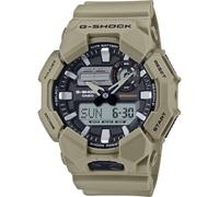 Casio G-Shock GA010-5A - Reloj analógico Digital de Resina Beige, batería de 10 años, Beige Bronceado, Moderno