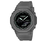 Casio G-Shock GA2100K-1A - Reloj analógico digital de resina gris con luz ahumada