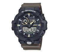 Casio G-Shock Noir et Vert Militaire GA-710TU-1A3ER, Noir