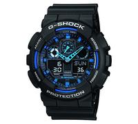 Casio G-SHOCK Reloj Analógico-Digital, 20 BAR, Negro, para Hombre, GA-100-1A2ER